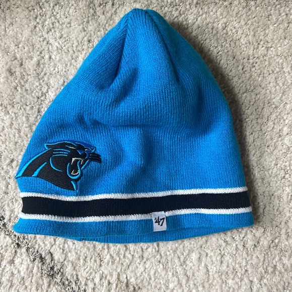 Carolina Panthers Scarves and Beanie - Picture 3 of 9